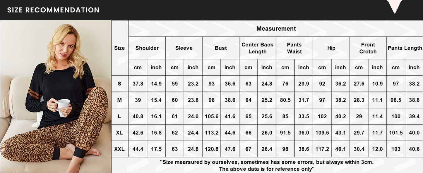 Ekouaer Maternity Pajama Set Nursing Pjs Women Breastfeeding Pregnancy Postpartum Clothes Long Sleeve Top & Pant with Pockets