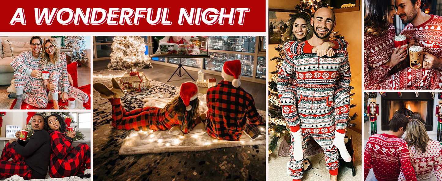 Ekouaer Christmas Onesies for Women Zipper Hooded Onesie Pajamas Adult Soft One Piece Pajama with Pockets