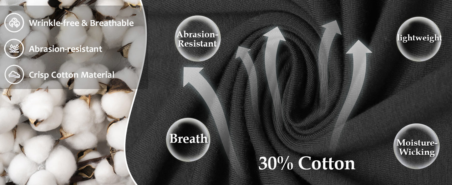 Ekouaer Women Zipper Robe 3/4 Sleeves Loungewear Dress Full Length Sleepwear Pockets Housecoat Nightgown Long Bathrobe