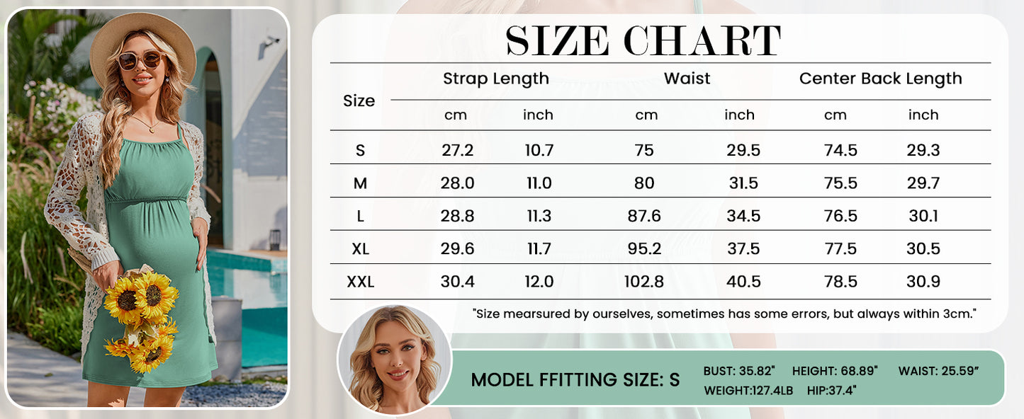 Ekouaer Women's Nursing Nightgown Maternity Dress Breastfeeding Gown Full Slips Sleepwear