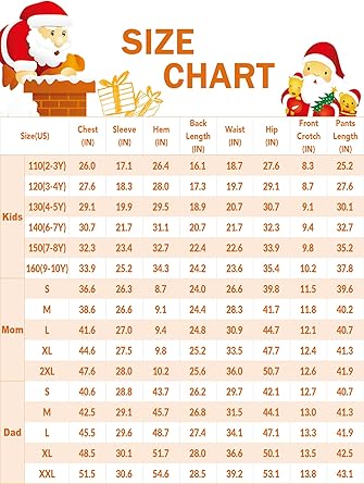 Ekouaer Family Matching Pajamas Christmas Sleepwear Long Sleeve Sleep Shirt with Plaid Pants Soft Loungewear Pjs Set