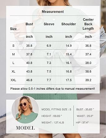 Ekouaer Women's Maternity Dress Short Sleeve Casual Pregnancy Dresses Rib Knit Crewneck Pregnant Clothes with Belt