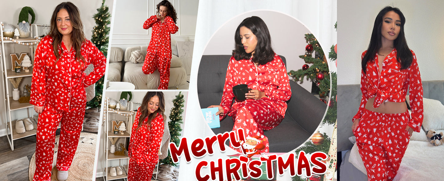 Ekouaer Silk Pajamas for Women Button Down Satin Pj Set Soft Long Sleeve 2 Piece Sleepwear Loungewear