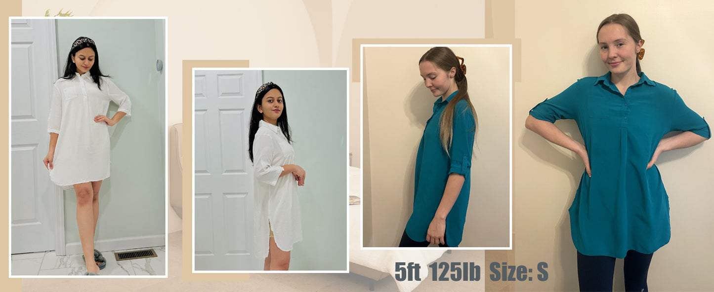 Ekouaer Womens Cover Up Shirt Swimsuit Beach Bikini Beachwear Bathing Suit