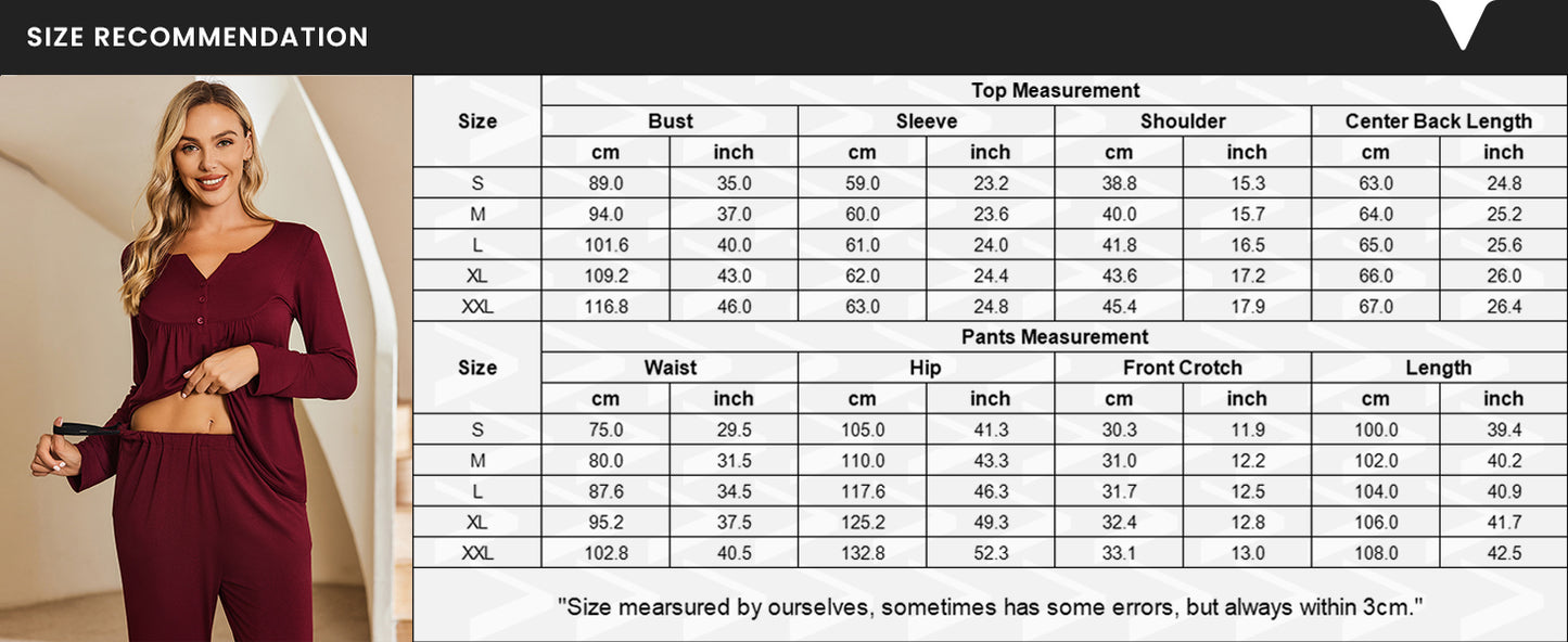 Ekouaer Maternity Nursing Pajama Sets Labor Delivery Pjs Long Sleeve Breastfeeding Pajamas Pregnancy Sleepwear Set