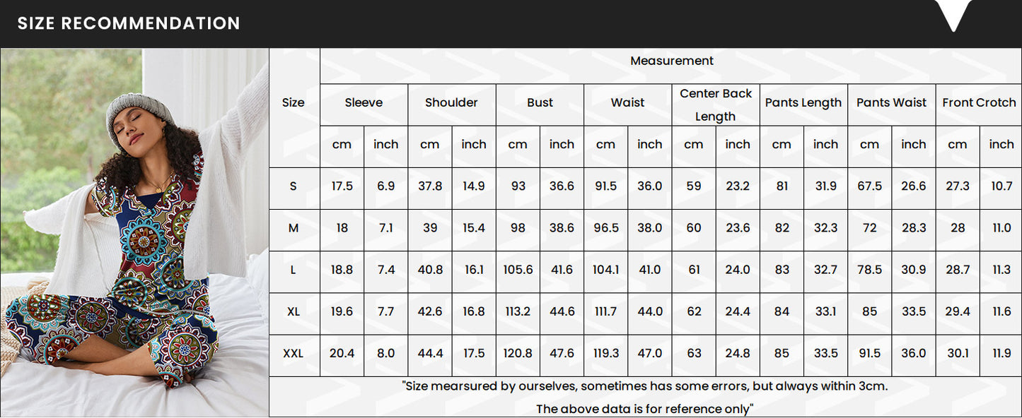 Ekouaer Capri Pajama Sets for Women Short Sleeve Tops Sleepwear Sleep Sets Pjs Sets Soft Two Piece Loungewear Sets Black XL