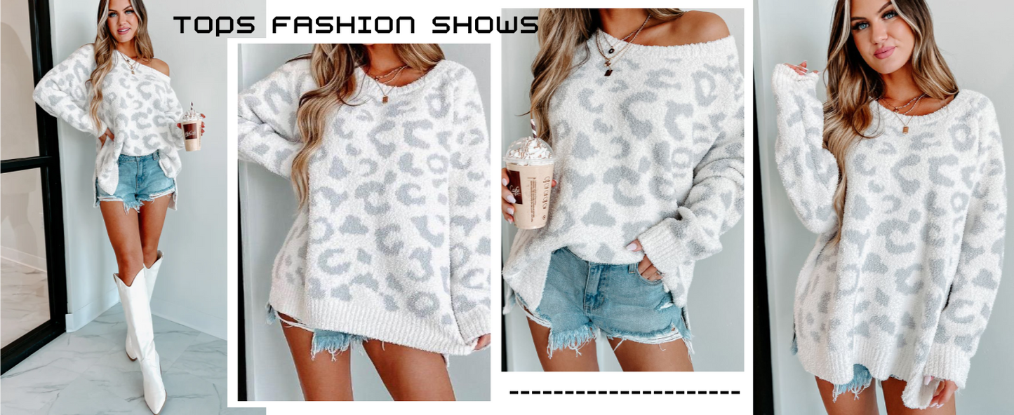 Ekouaer Fuzzy Fleece Pajamas 2 Piece Warm Soft Lounge Set Long Sleeve Sweater Top and Shorts Loungewear Outfits Sweatsuits